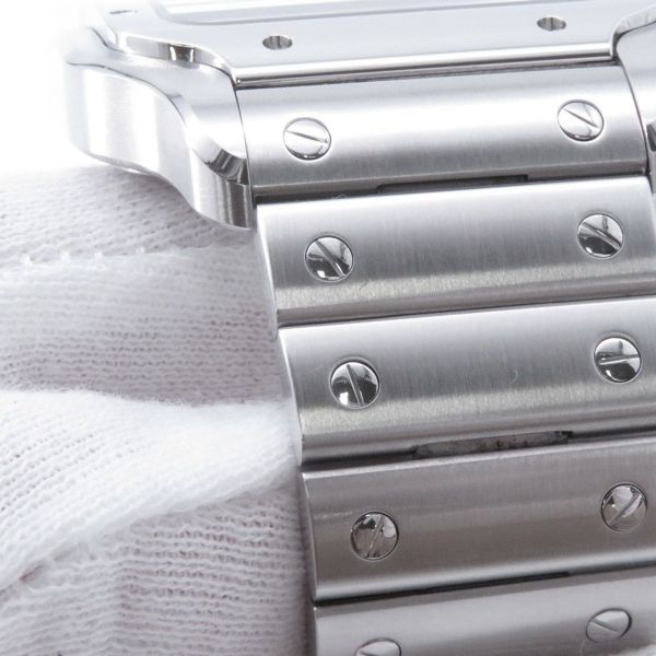 カルティエ サントス ドゥ カルティエ LM WSSA0064 Cartier 腕時計 ブラウン文字盤