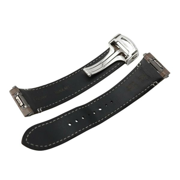 カルティエ サントス ドゥ カルティエ LM WSSA0064 Cartier 腕時計 ブラウン文字盤