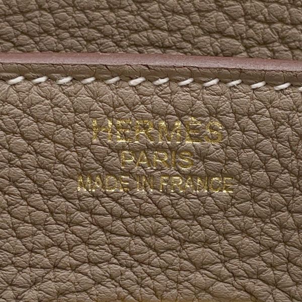 エルメス バーキン35 エトゥープ/ゴールド金具 トゴ W刻印 HERMES Birkin ハンドバッグ