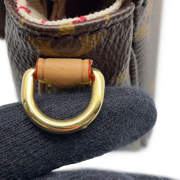 ルイヴィトン チェーンウォレット モノグラム ウォレット オン チェーン・アイビー M15148 トラベル ウィズ 猫