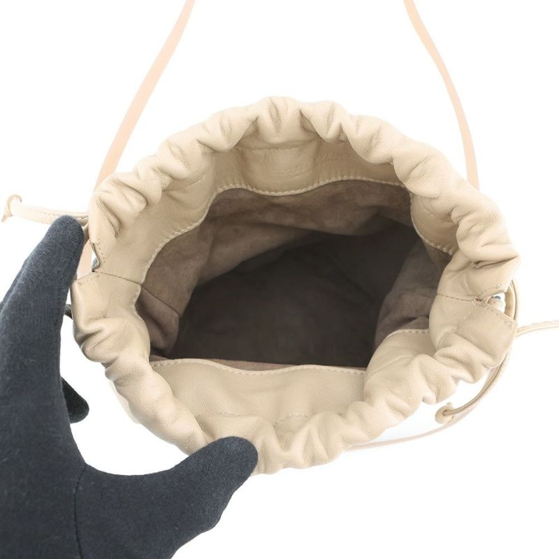 ボッテガヴェネタ ショルダーバッグ イントレチャート 巾着バッグ BOTTEGA VENETA