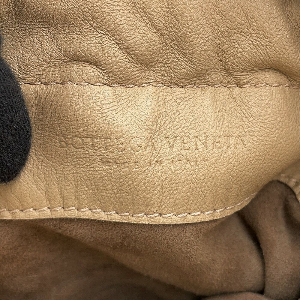ボッテガヴェネタ ショルダーバッグ イントレチャート 巾着バッグ BOTTEGA VENETA