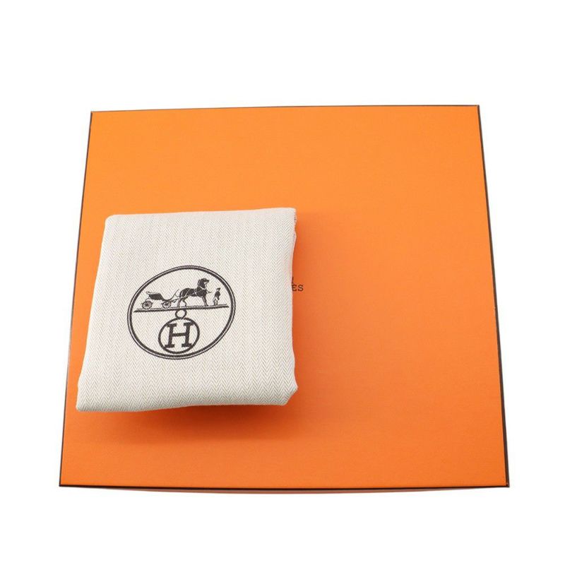 エルメス ハンドバッグ プリュム ミニ ブルーラン/シルバー金具 スイフト K刻印