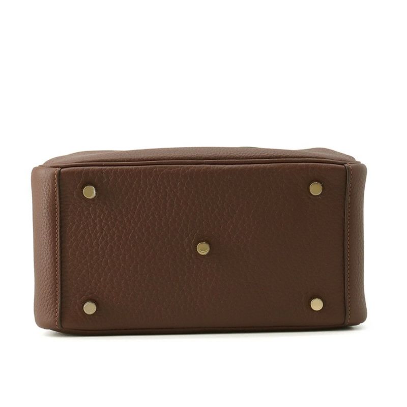 エルメス ハンドバッグ リンディ26  テール/ゴールド金具 トリヨンクレマンス K刻印 2wayショルダー