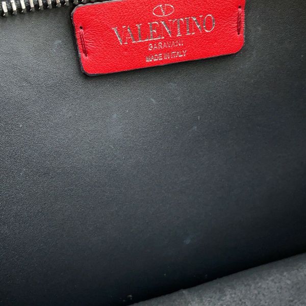 ヴァレンティノ・ガラヴァーニ ボディバッグ VLTNロゴ VY2B0A10WJW VALENTINO ベルトバッグ 黒