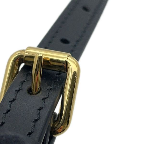 グッチ ショルダーバッグ GG レザー スーパーミニ ハンドバッグ 790130 GUCCI 2way 黒