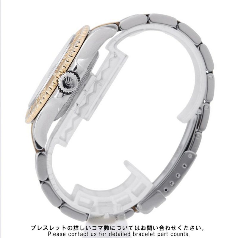 ロレックス ヨットマスター SS/K18イエローゴールド V番 16623NC ROLEX 腕時計 ウォッチ ブラックシェル文字盤