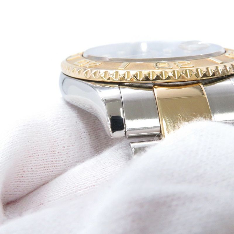 ロレックス ヨットマスター SS/K18イエローゴールド V番 16623NC ROLEX 腕時計 ウォッチ ブラックシェル文字盤