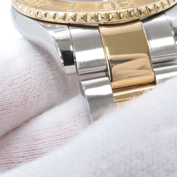 ロレックス ヨットマスター SS/K18イエローゴールド V番 16623NC ROLEX 腕時計 ウォッチ ブラックシェル文字盤