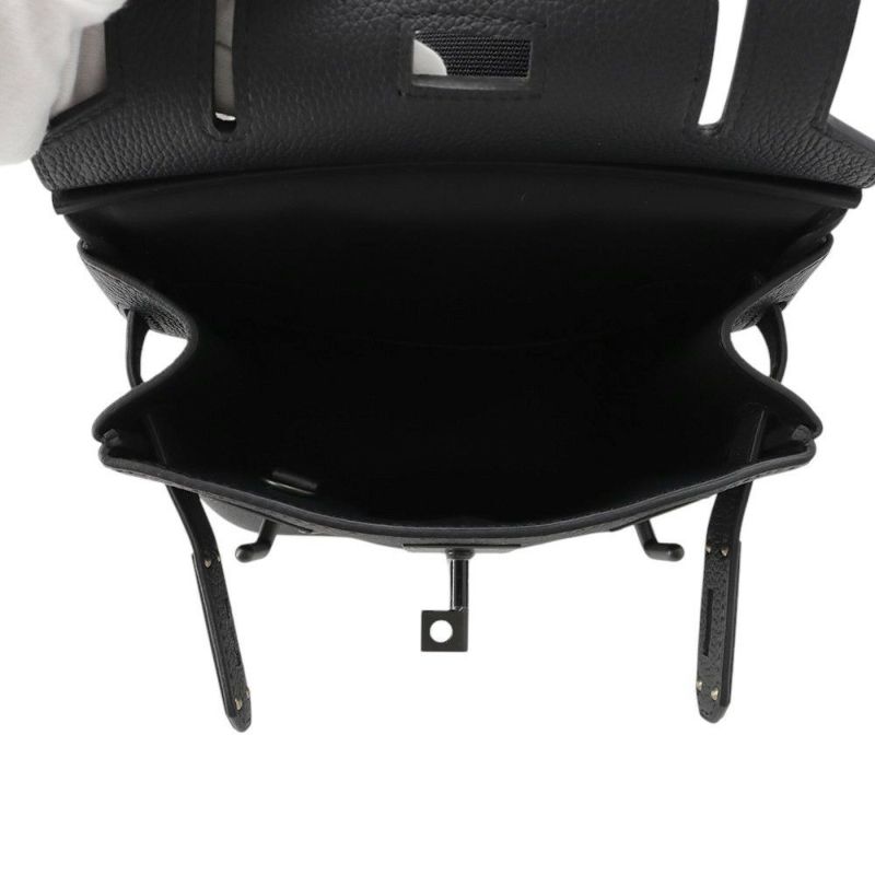 エルメス ボディバッグ ケリー アッカドPM ブラック/ブラック金具 トゴ K刻印 HERMES メンズ 黒