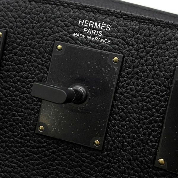 エルメス ボディバッグ ケリー アッカドPM ブラック/ブラック金具 トゴ K刻印 HERMES メンズ 黒