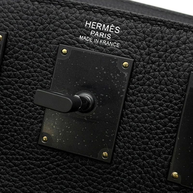 エルメス ボディバッグ ケリー アッカドPM ブラック/ブラック金具 トゴ K刻印 HERMES メンズ 黒