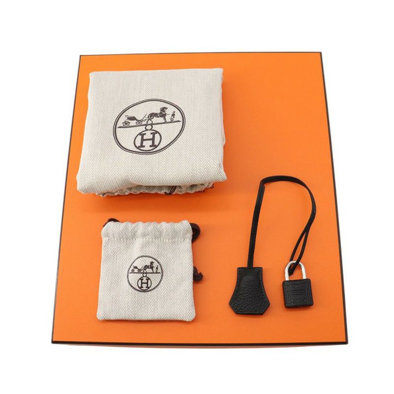 エルメス ボディバッグ ケリー アッカドPM ブラック/ブラック金具 トゴ K刻印 HERMES メンズ 黒