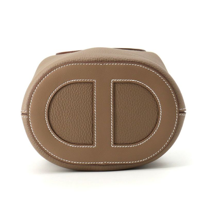 エルメス トートバッグ インザループ 18 エトゥープ/ゴールド金具 トリヨンクレマンス/スイフト K刻印