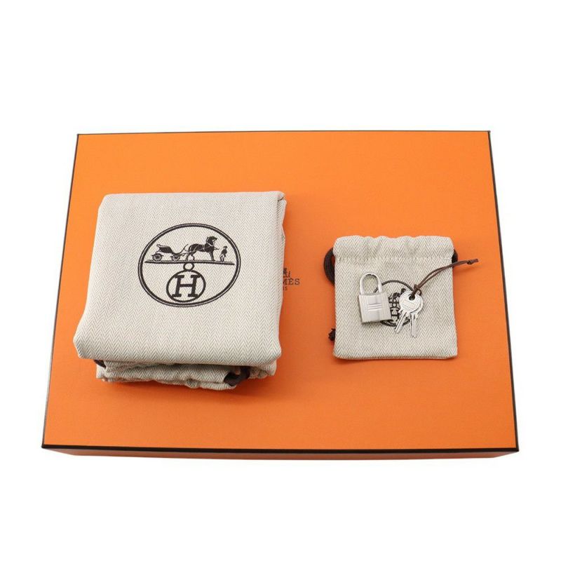 エルメス ハンドバッグ ピコタンロックPM ブラック/シルバー金具 トリヨンクレマンス K刻印 黒