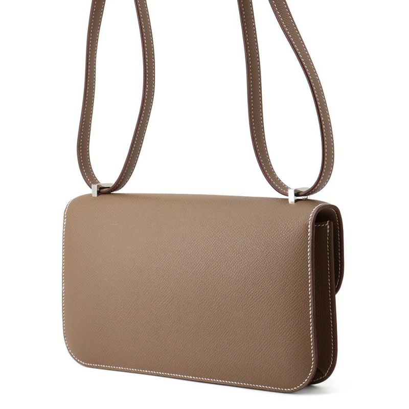 エルメス コンスタンス エラン ミロワール エトゥープ/シルバー金具 エプソン K刻印