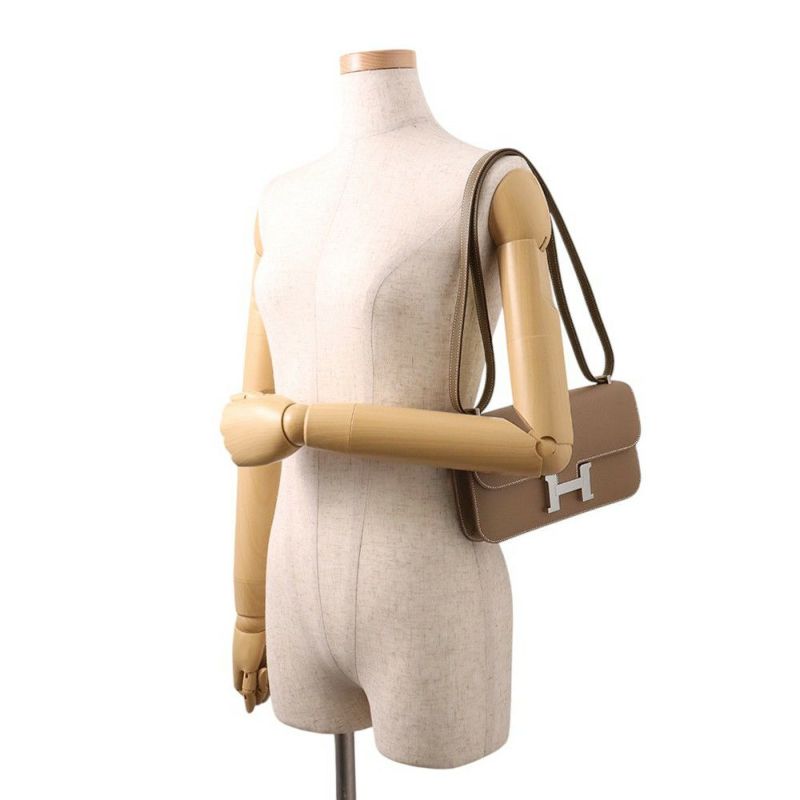 エルメス コンスタンス エラン ミロワール エトゥープ/シルバー金具 エプソン K刻印