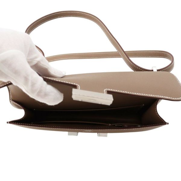 エルメス コンスタンス エラン ミロワール エトゥープ/シルバー金具 エプソン K刻印