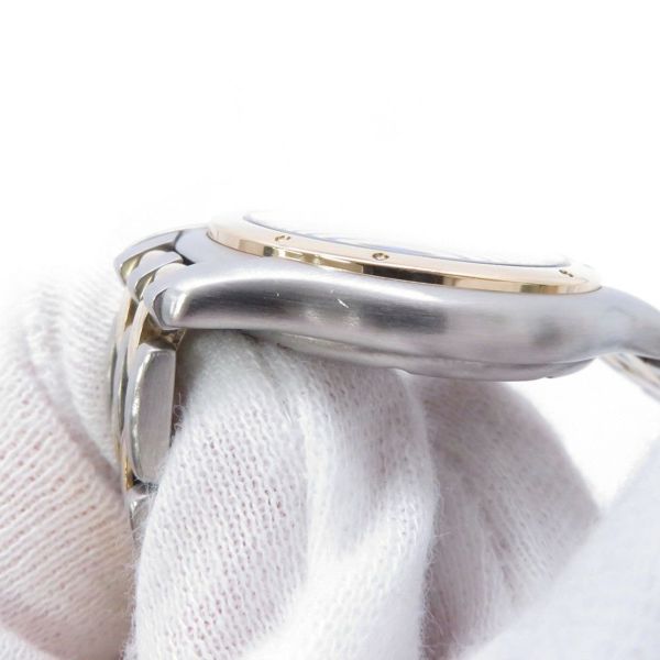 カルティエ パンテール クーガー 2ロウ SM W35005B6 SS/K18イエローゴールド Cartier 腕時計 ウォッチ シルバー文字盤