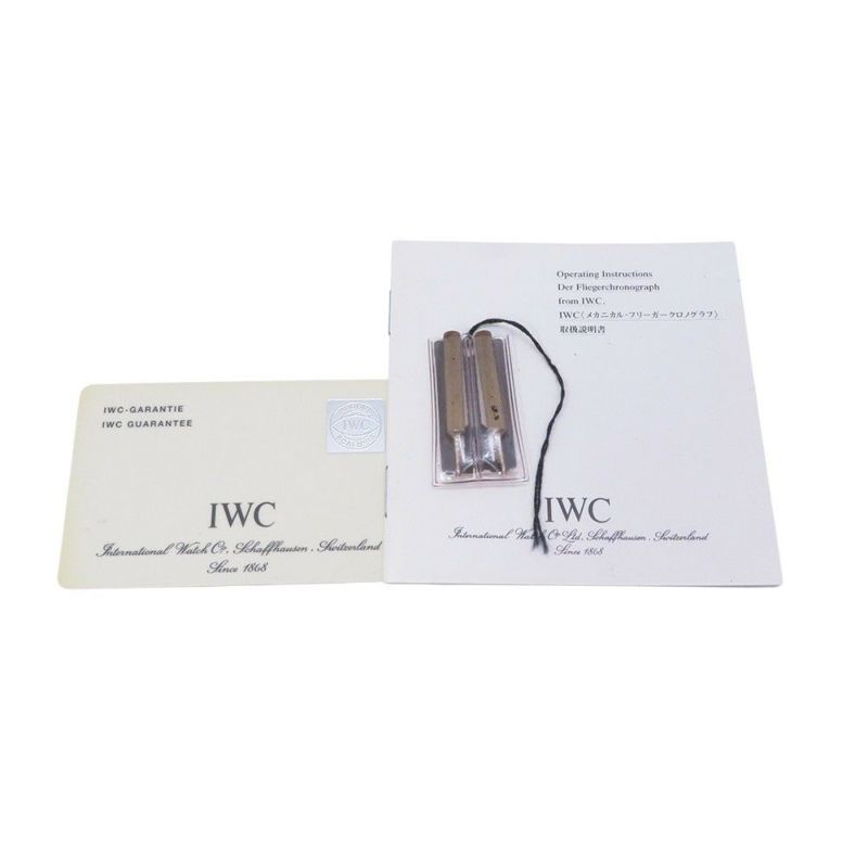 IWC スピットファイアー クロノグラフ オートマティック IW379502 腕時計 黒文字盤