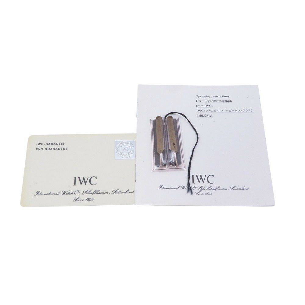 IWC スピットファイアー クロノグラフ オートマティック IW379502 腕時計 黒文字盤