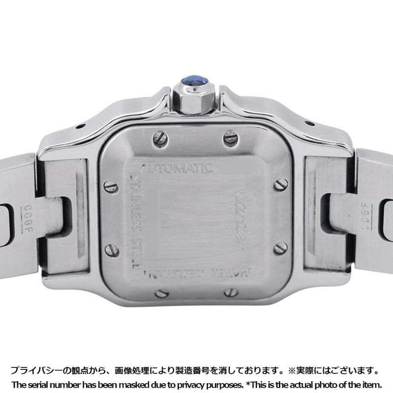 カルティエ サントスガルベ SM W20054D6 Cartier 腕時計 シルバー文字盤