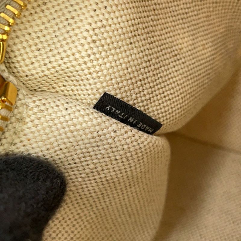 ミュウミュウ ハンドバッグ クロシェ ファブリック トート ラフィア 5BA283 MIUMIU 2way