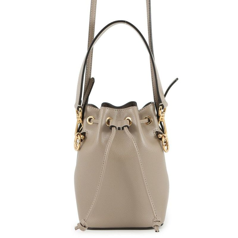 フェンディ ショルダーバッグ モン トレゾール ミニ レザー 8BS010 FENDI バッグ 2wayハンドバッグ