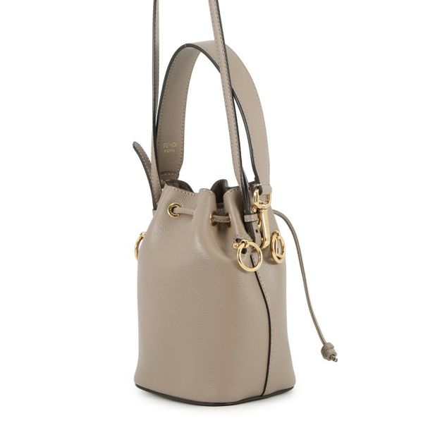 フェンディ ショルダーバッグ モン トレゾール ミニ レザー 8BS010 FENDI バッグ 2wayハンドバッグ