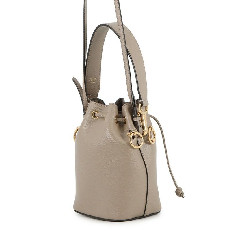 フェンディ ショルダーバッグ モン トレゾール ミニ レザー 8BS010 FENDI バッグ 2wayハンドバッグ