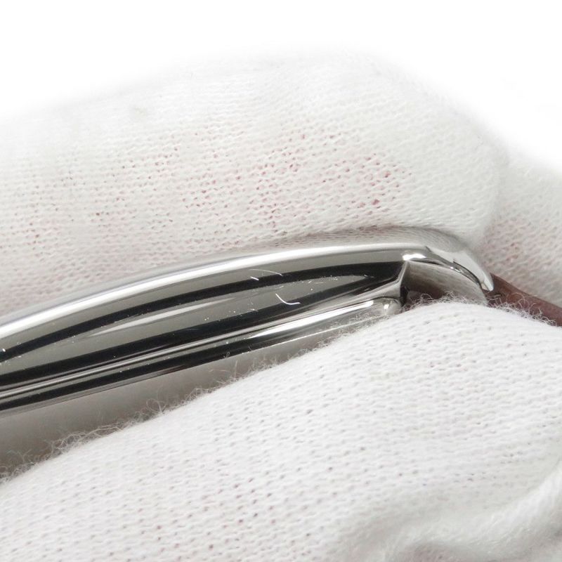 エルメス ケープコッド GM CC3.710 HERMES 腕時計 クォーツ 10Pダイヤ ホワイトシェル文字盤