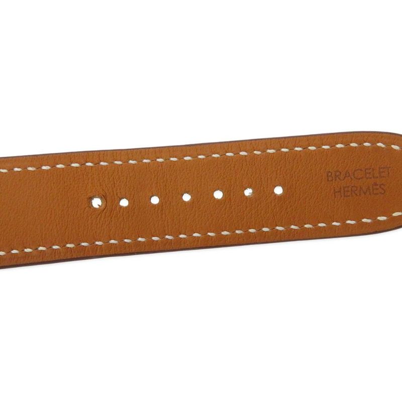 エルメス ケープコッド GM CC3.710 HERMES 腕時計 クォーツ 10Pダイヤ ホワイトシェル文字盤