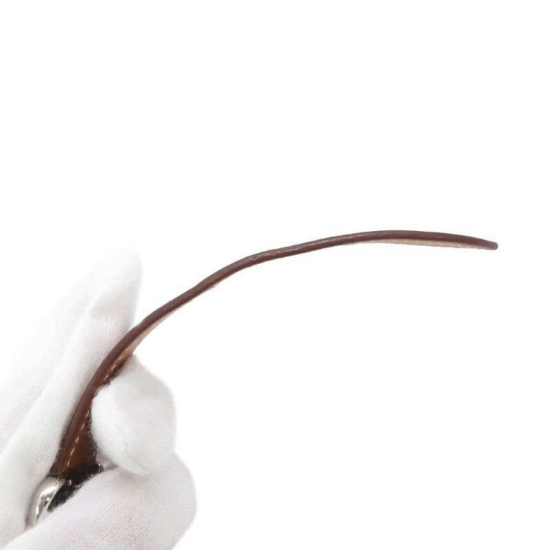 エルメス ケープコッド GM CC3.710 HERMES 腕時計 クォーツ 10Pダイヤ ホワイトシェル文字盤