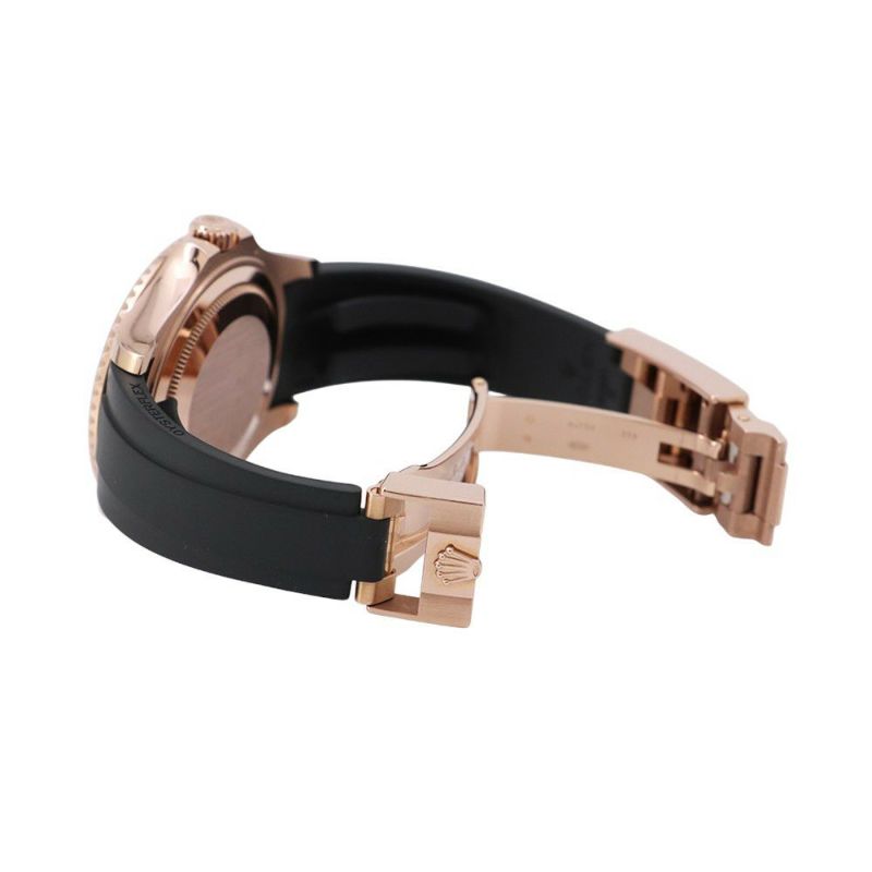 ロレックス ヨットマスター K18PG エバーローズゴールド 268655 ROLEX 腕時計 黒文字盤