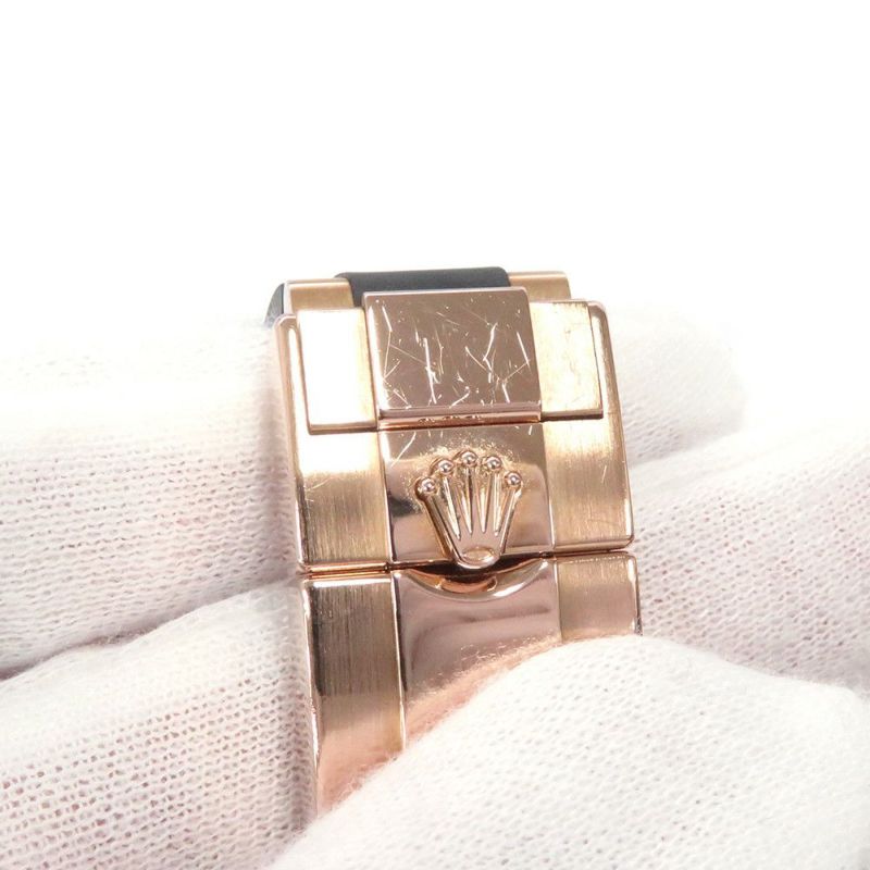 ロレックス ヨットマスター K18PG エバーローズゴールド 268655 ROLEX 腕時計 黒文字盤