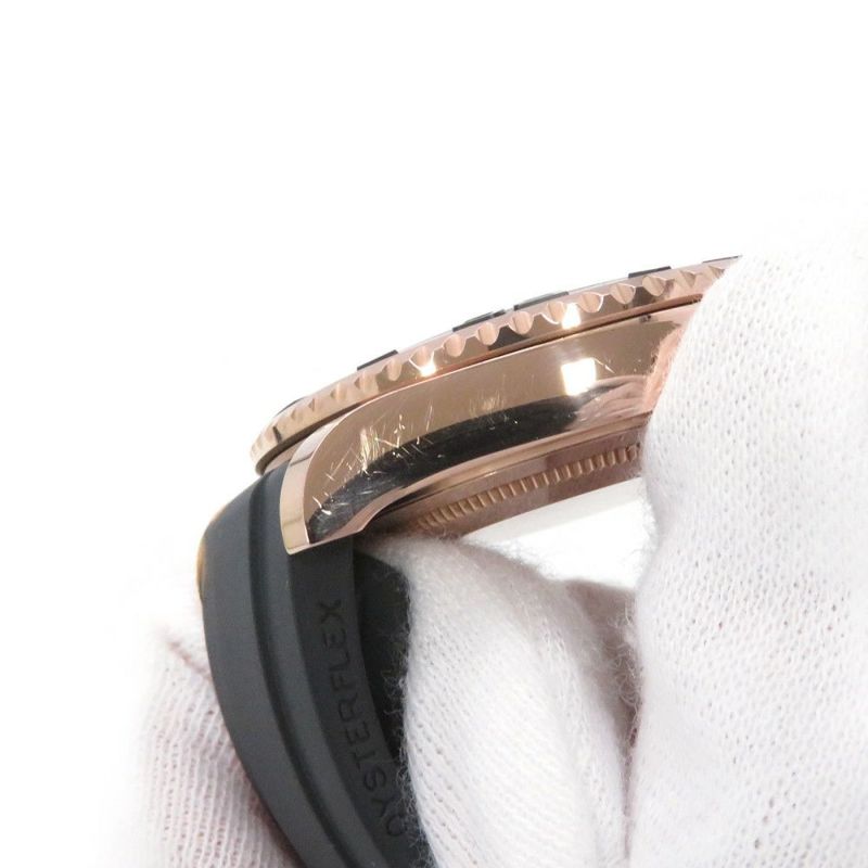 ロレックス ヨットマスター K18PG エバーローズゴールド 268655 ROLEX 腕時計 黒文字盤