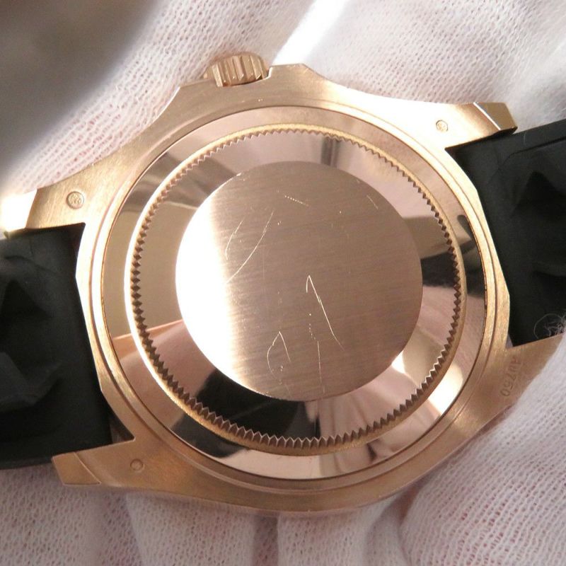 ロレックス ヨットマスター K18PG エバーローズゴールド 268655 ROLEX 腕時計 黒文字盤
