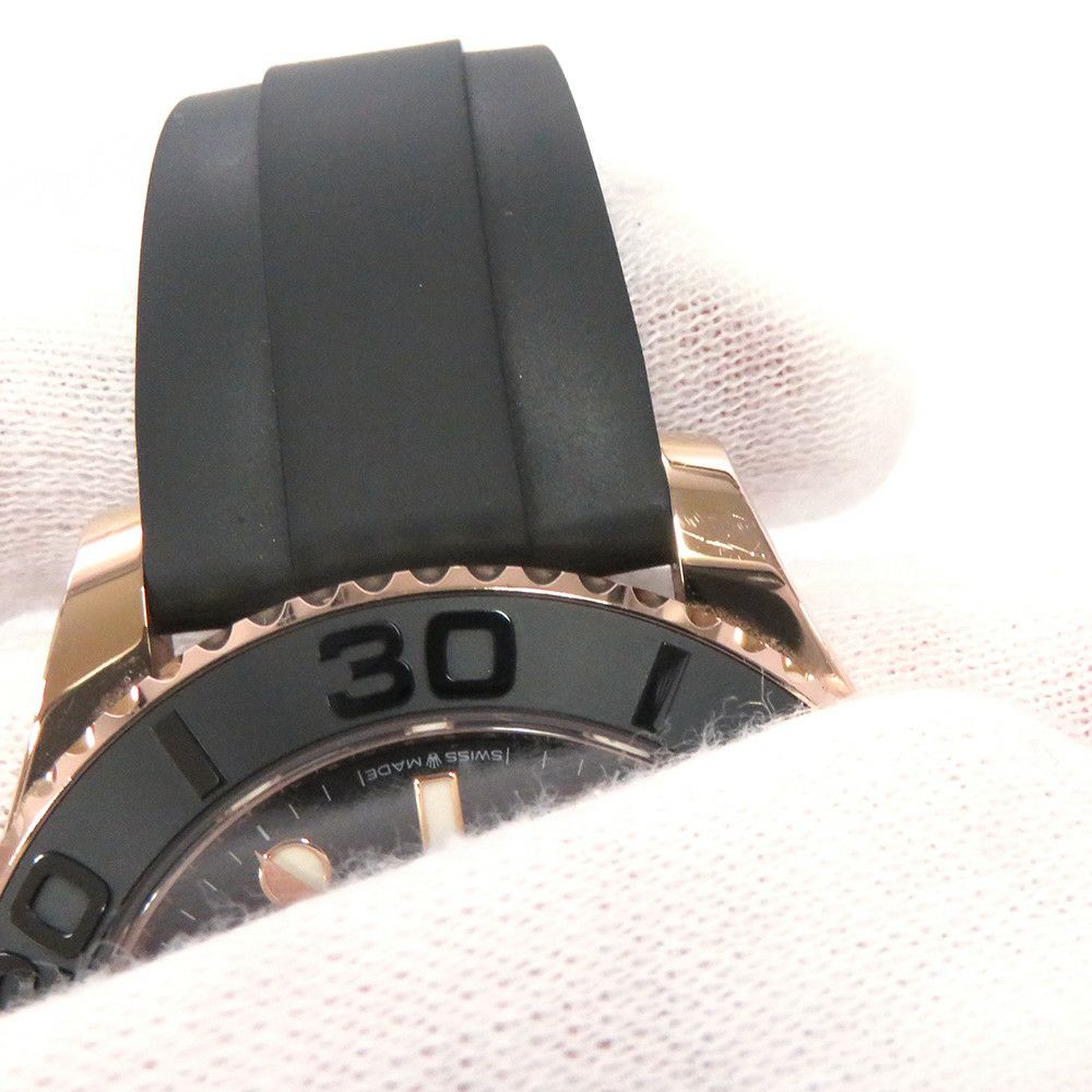 ロレックス ヨットマスター K18PG エバーローズゴールド 268655 ROLEX 腕時計 黒文字盤