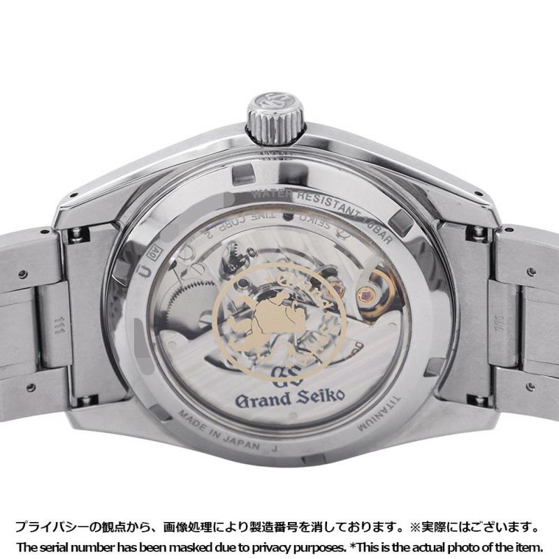 セイコー グランドセイコー ヘリテージコレクション SBGA443 SEIKO 花筏 グレイッシュピンク文字盤