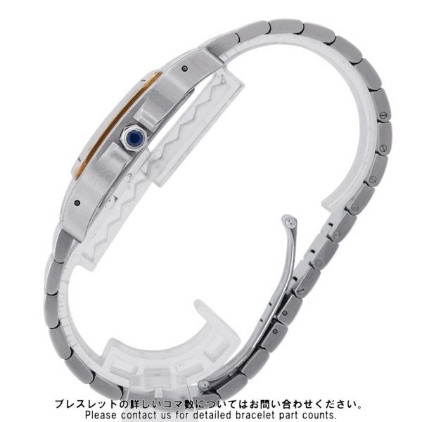 カルティエ サントス ガルベ XL W20099C4 Cartier 腕時計 白文字盤