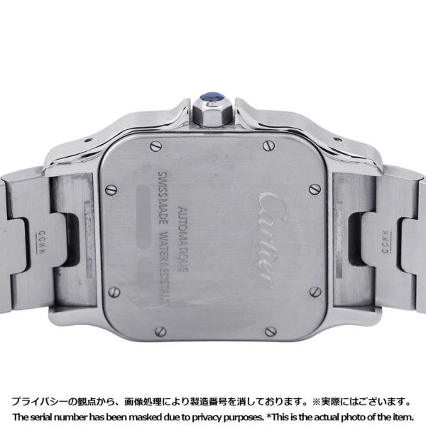 カルティエ サントス ガルベ XL W20099C4 Cartier 腕時計 白文字盤