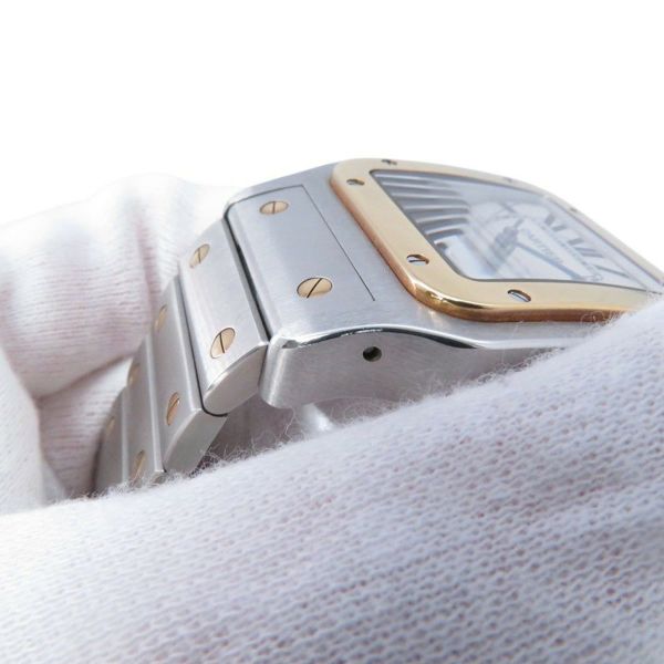 カルティエ サントス ガルベ XL W20099C4 Cartier 腕時計 白文字盤