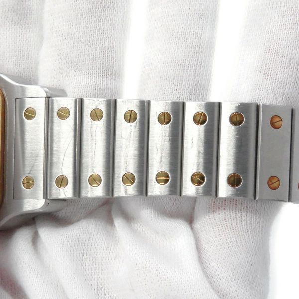 カルティエ サントス ガルベ XL W20099C4 Cartier 腕時計 白文字盤