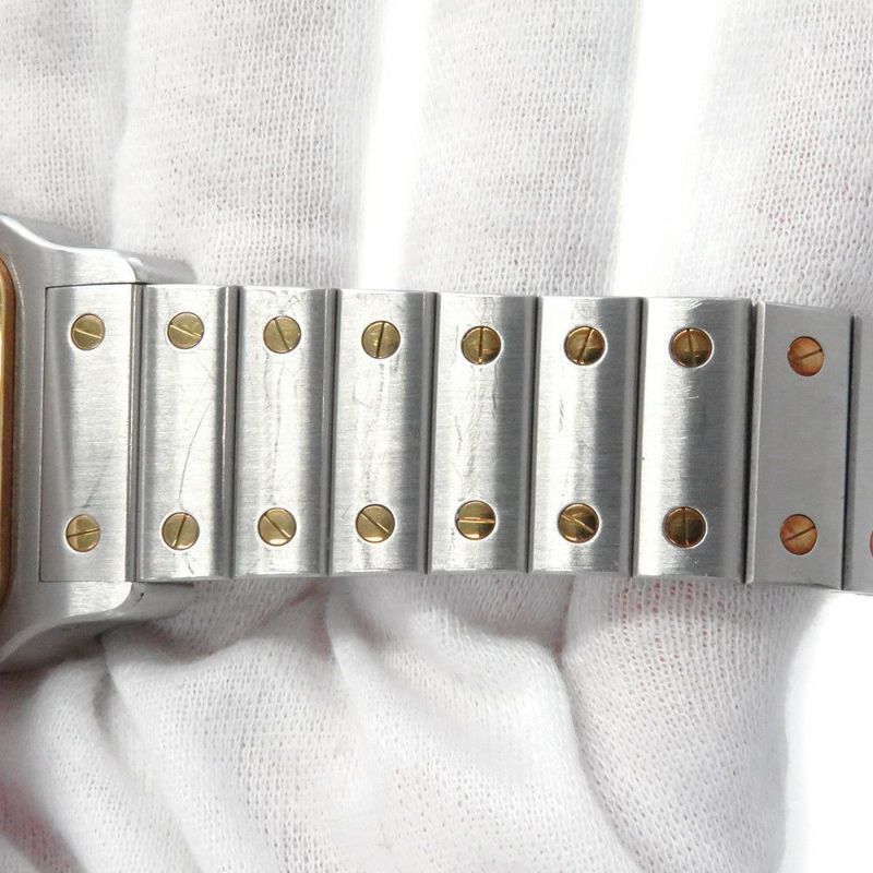 カルティエ サントス ガルベ XL W20099C4 Cartier 腕時計 白文字盤