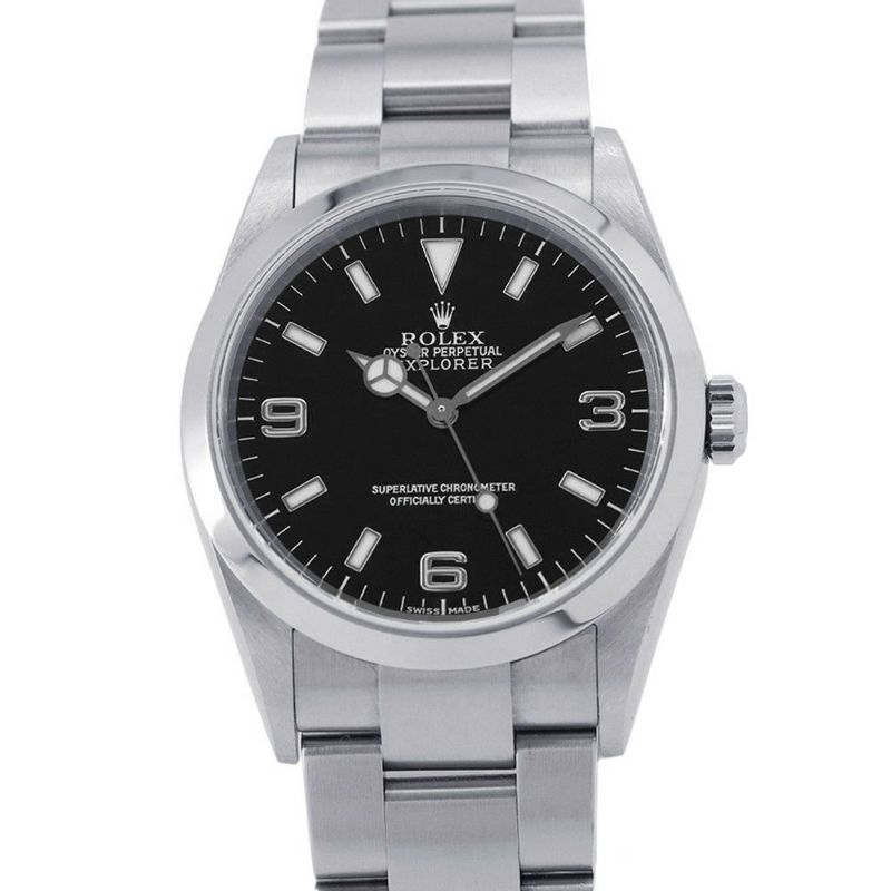ロレックス エクスプローラー1 P番 114270 ROLEX 腕時計 黒文字盤