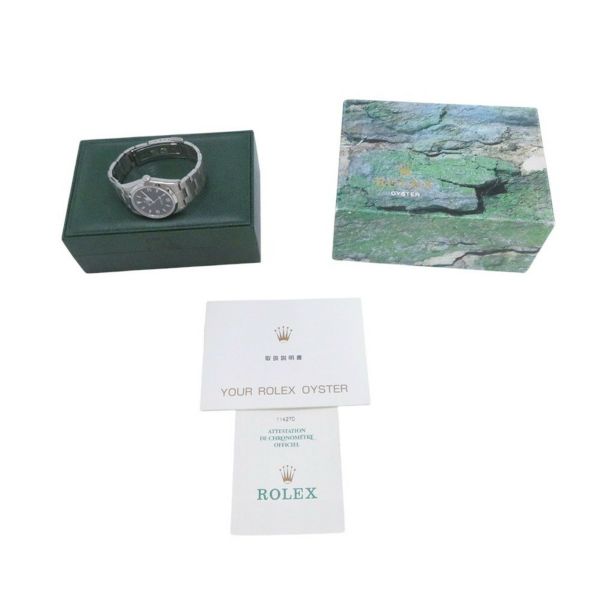 ロレックス エクスプローラー1 P番 114270 ROLEX 腕時計 黒文字盤