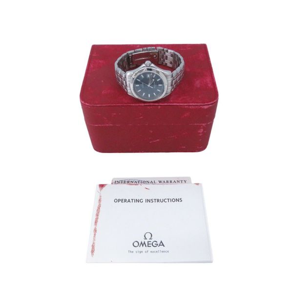 オメガ シーマスター 2511.81.00 OMEGA 腕時計 ブルー文字盤 クォーツ