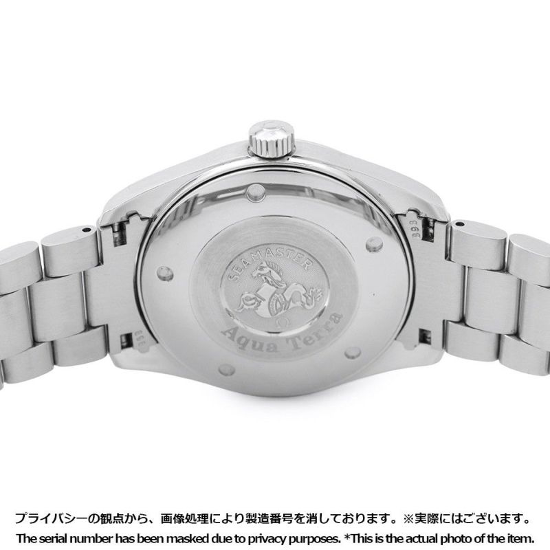 オメガ シーマスター アクアテラ 2517.50 OMEGA 腕時計 ウォッチ メンズ クォーツ 黒文字盤