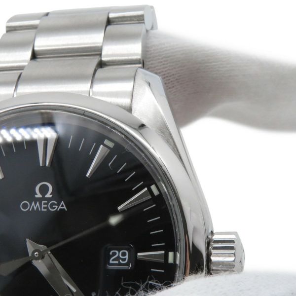オメガ シーマスター アクアテラ 2517.50 OMEGA 腕時計 ウォッチ メンズ クォーツ 黒文字盤