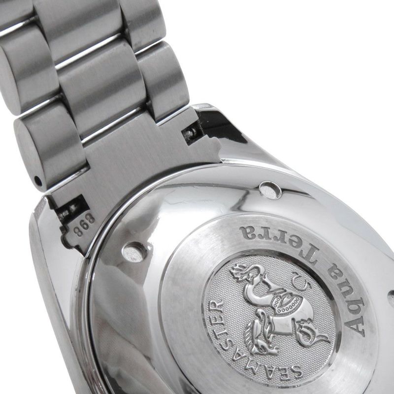 オメガ シーマスター アクアテラ 2517.50 OMEGA 腕時計 ウォッチ メンズ クォーツ 黒文字盤